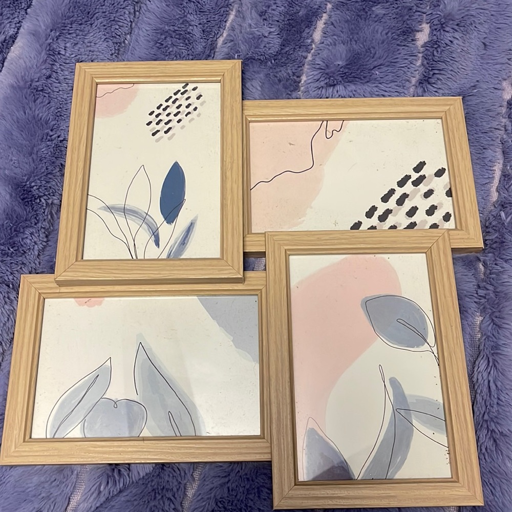Wall art picture frames